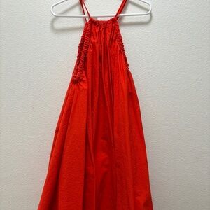 Zara red dress